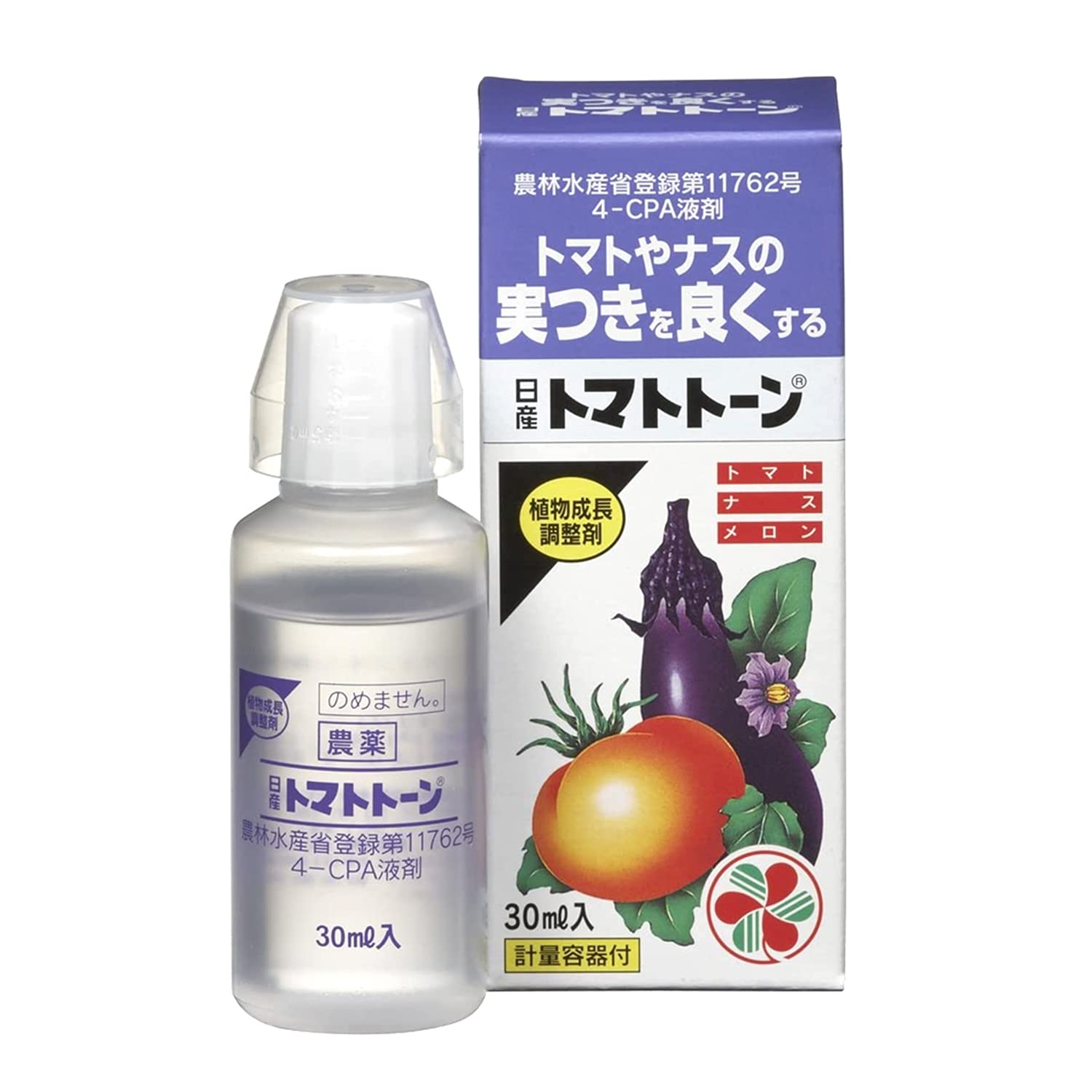 KINCHO園芸 植物成長調整剤日産トマトトーン 30ml トマト ナス メロン…