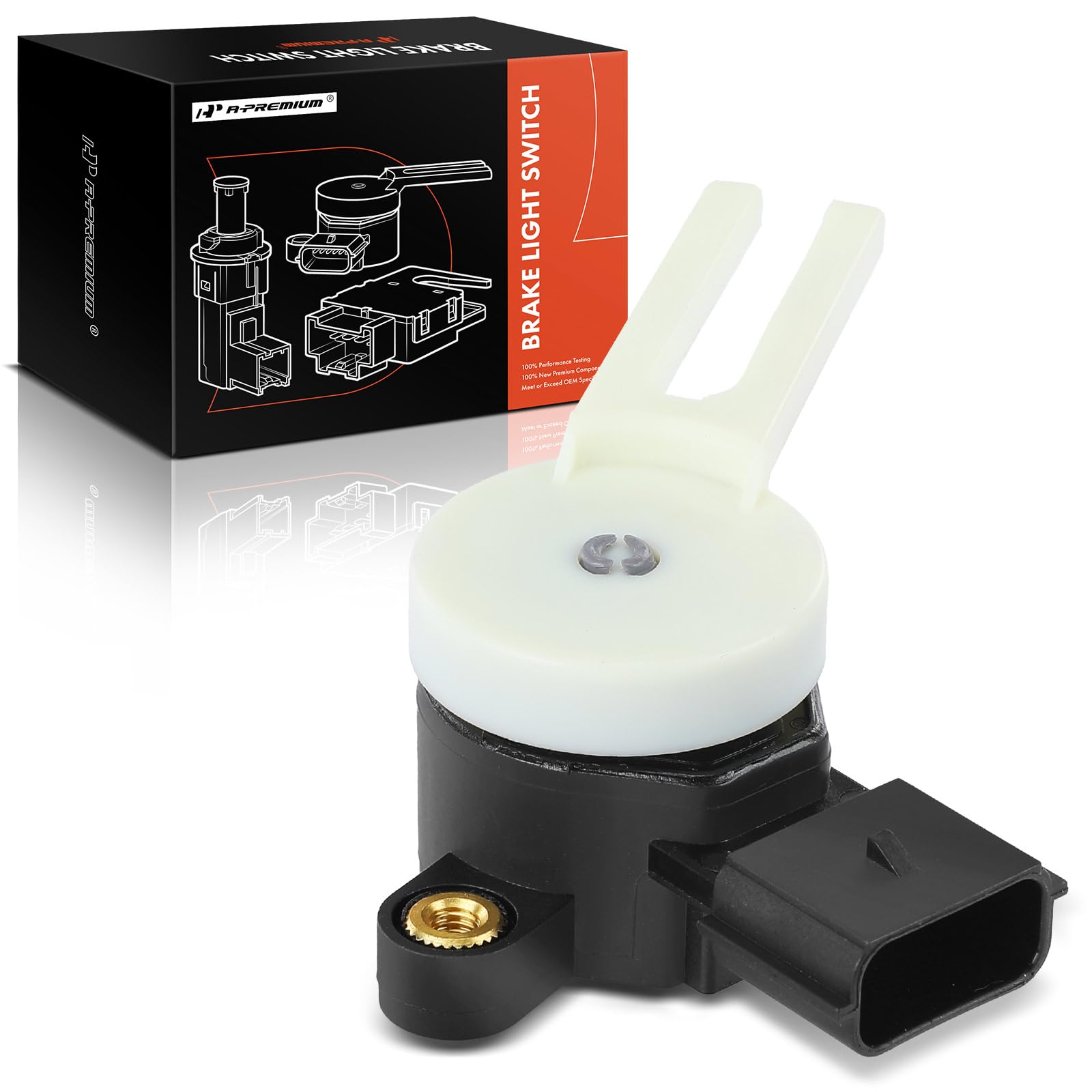 A-Premium 6 Pins Brake Pedal Position Sensor Stop Light Switch
