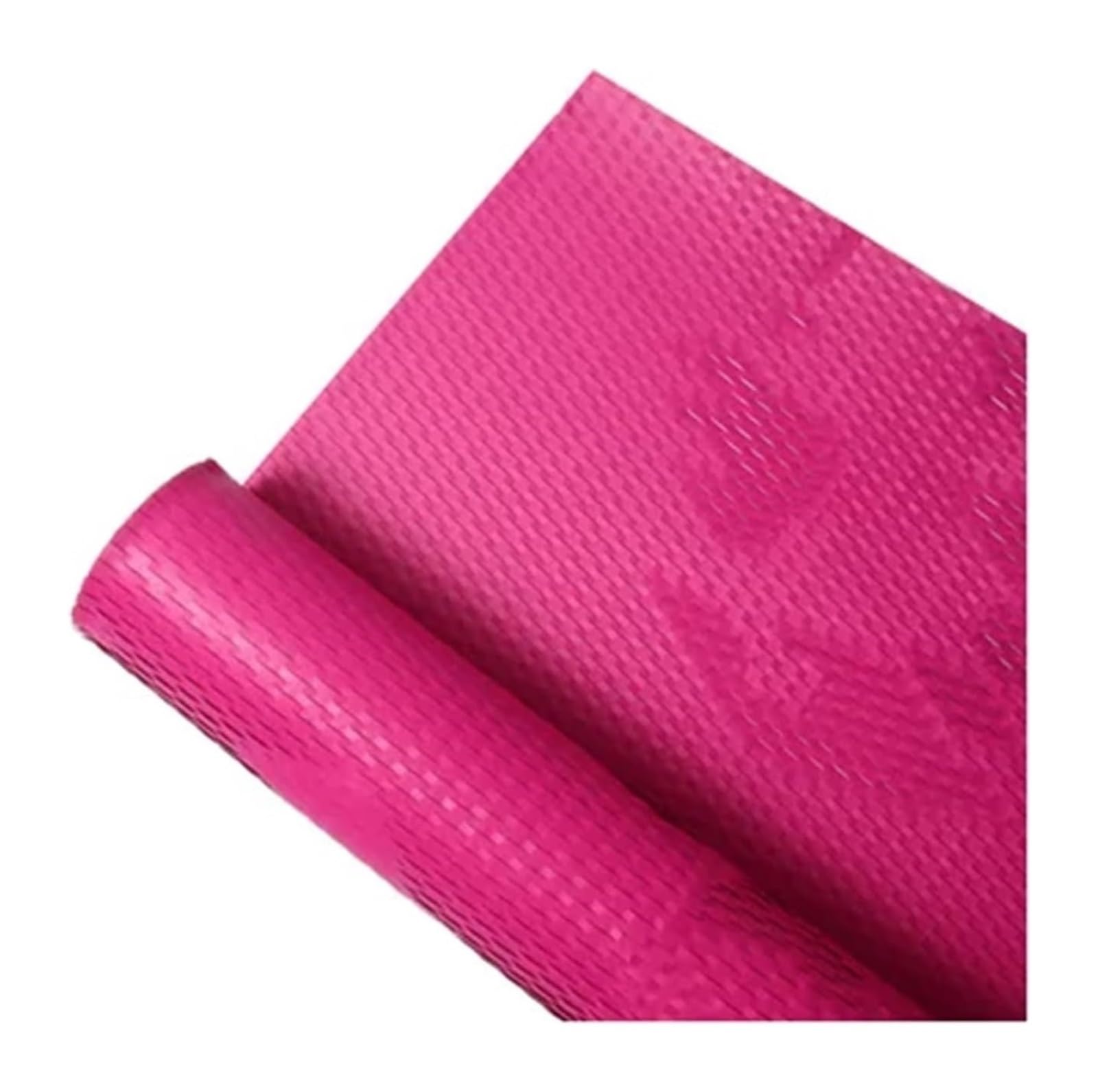 Papierowa rolka do pakowania o strukturze plastra miodu | Wielokolorowe opakowanie kwiatowe o wymiarach 50 cm x 9 m: papier o strukturze plastra miodu z rozdzieranej siatki(Pink)