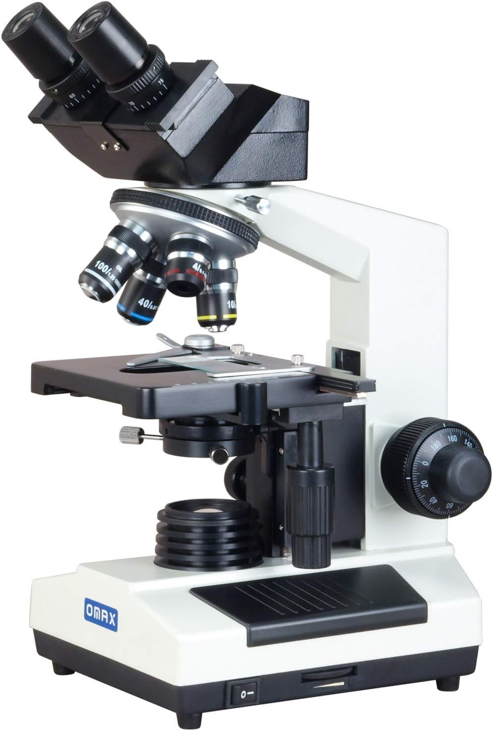 OMAX 40X-2500X Built-in 3MP Digital Camera Compound Microscope with Dry Darkfield Condenser