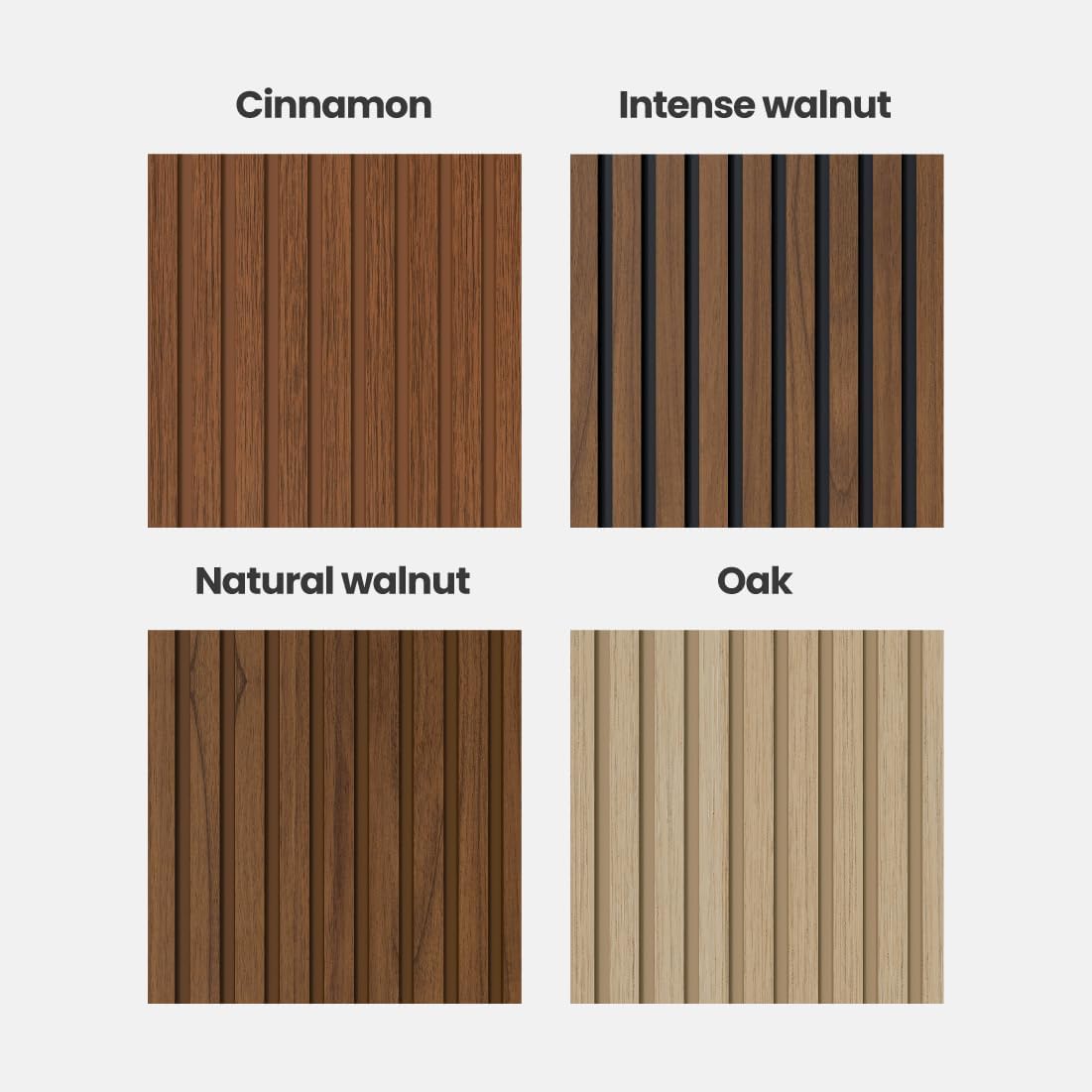 MRP Madeto Series Wood Slat Wall Panel | Peel and Stick Fluted Paneling with Realistic Wood Texture | Waterproof EVA Foam for Accent Walls (Cinnamon, 3.93 in x 32 FT)