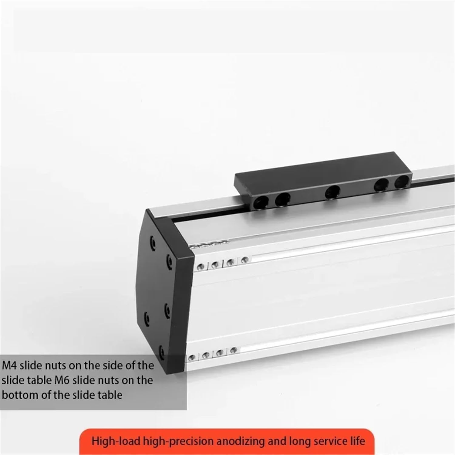 Load Enclosed Precision CNC Ball Screw Linear Guide Shaft Actuator Module Position Slide Table Rail Motion Nema34 Motor(Complete Kit,1200mm Stroke)