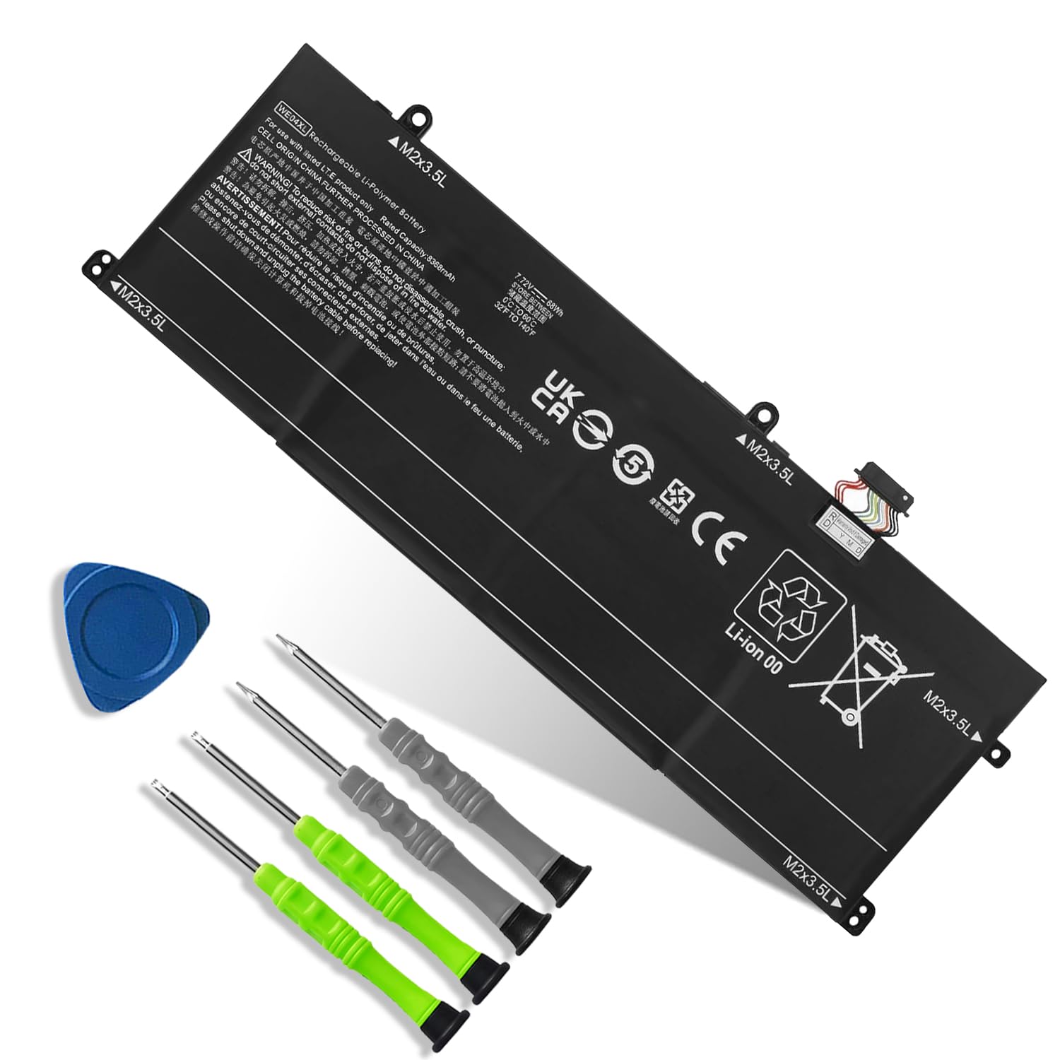 Amazon.com: AOMKA WE04XL Battery Replacement for HP Envy X360 16