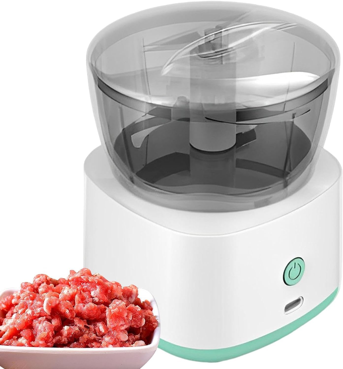 Sevia Electric Food Chopper Cutter| Mini Cordless Anti-Slip Food Chopper Electric | Stainless Steel Kitchen Supplies, Multifunctional Meat Grinders for Home Use, Food, Meat, Vegetables Sevia Electric Food Chopper Cutter| Mini Cordless Anti-Slip Food Chopper Electric | Stainless Steel Kitchen Supplies, Multifunctional Meat Grinders for Home Use, Food, Meat, Vegetables