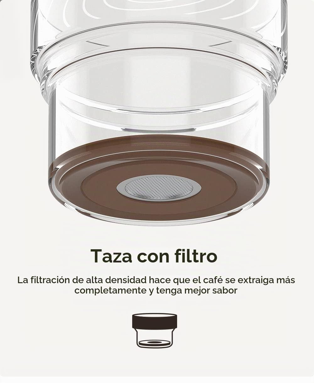 i Cafilas 2 en 1 Cold Brew Dripper Cold Brew Coffee Maker, Helado Goteador de goteo 300 ml - Cafetera para café y té en frío, cafetera para extracción en frío