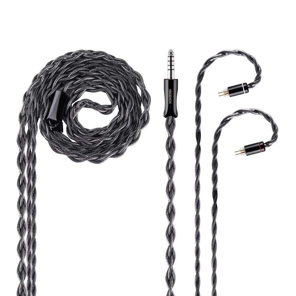 Amazon | NICEHCK PtGr イヤホンリケーブル 0.78mm 2Pin 4.4mm