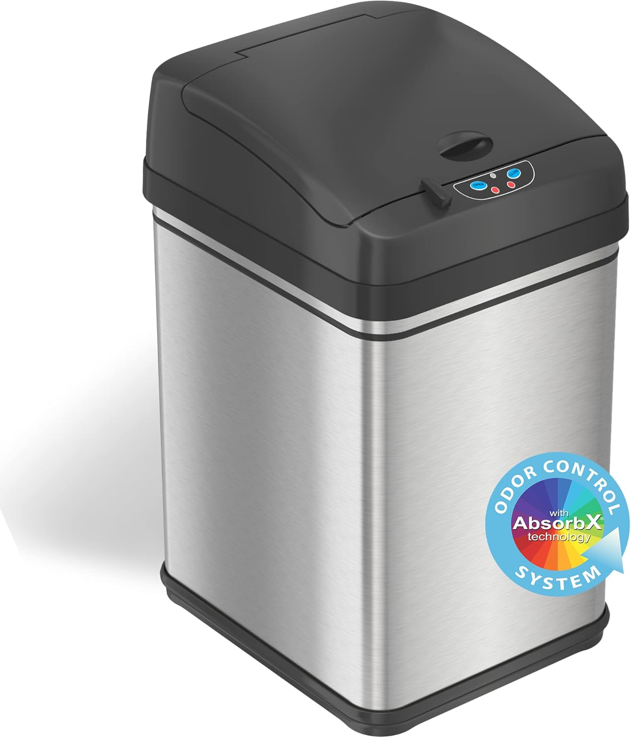 iTouchless 8 Gallon ChildGuard Sensor Trash Can with