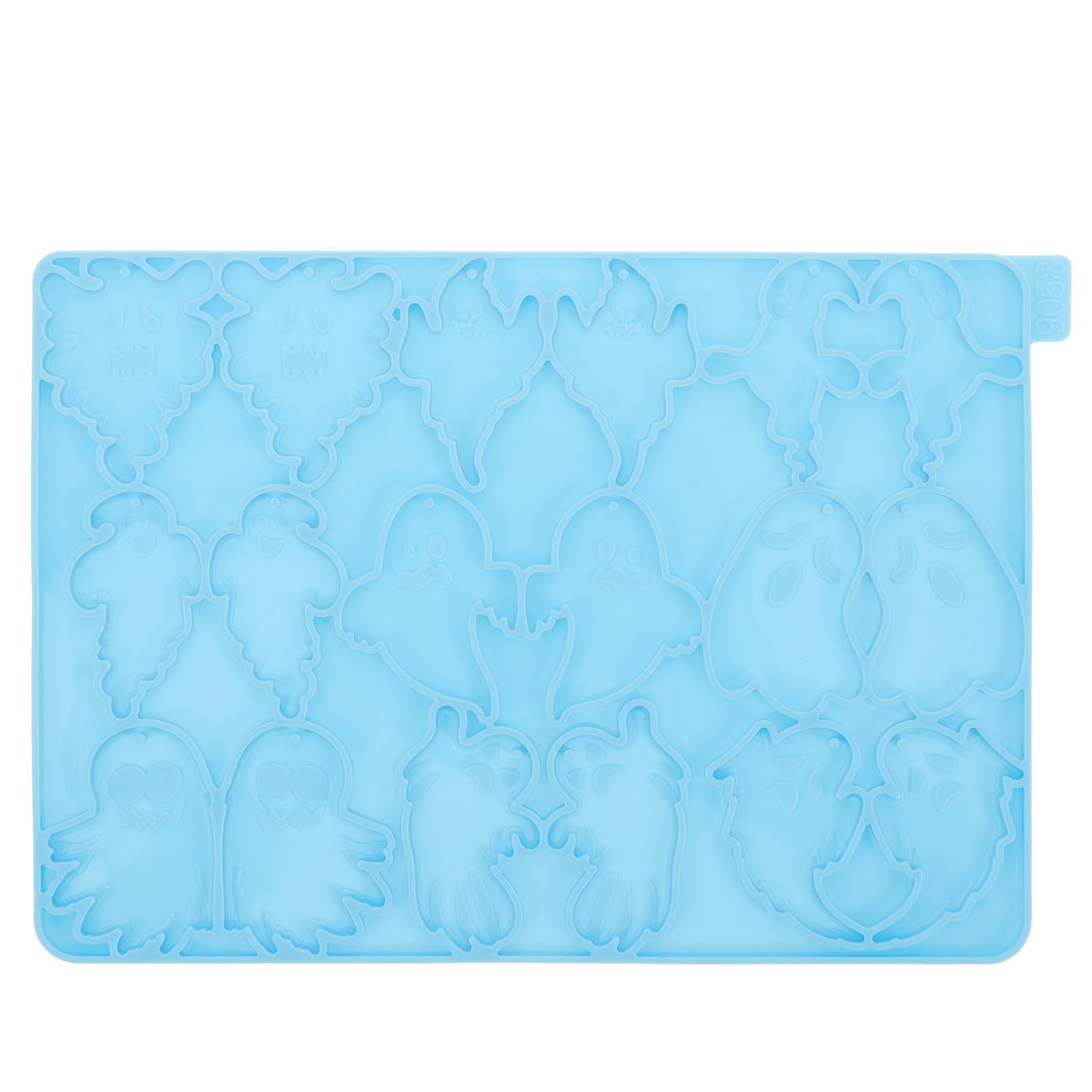 Molde de silicona de fantasma para dijes de Halloween y regalos