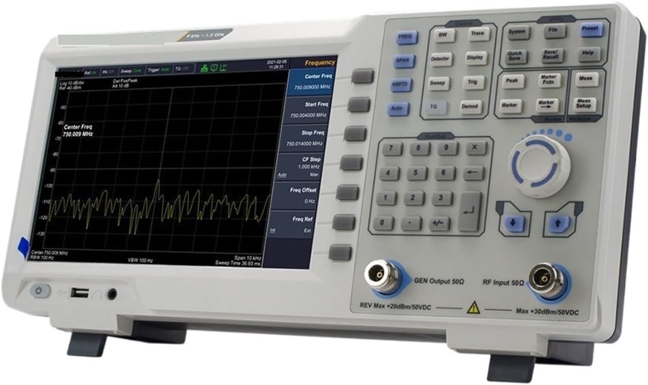 TUNNE Digital OSCILLOSCOPES XSA815TG Osciloscopio Digital Spectrum Analyzer LCD