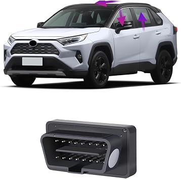 Compatible For Toyota RAAV4 2020-2023 Car OBDII Auto Power Window Closer Open Controller Automatic Window Lifter Device OBD