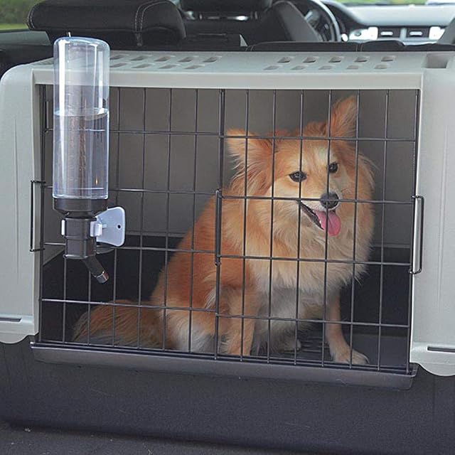 Foto 3 de 6 de Ferplast Bebedero Universal para transportines de Perros Drinky Dog Dispensador de 0,6 litros de Agua…