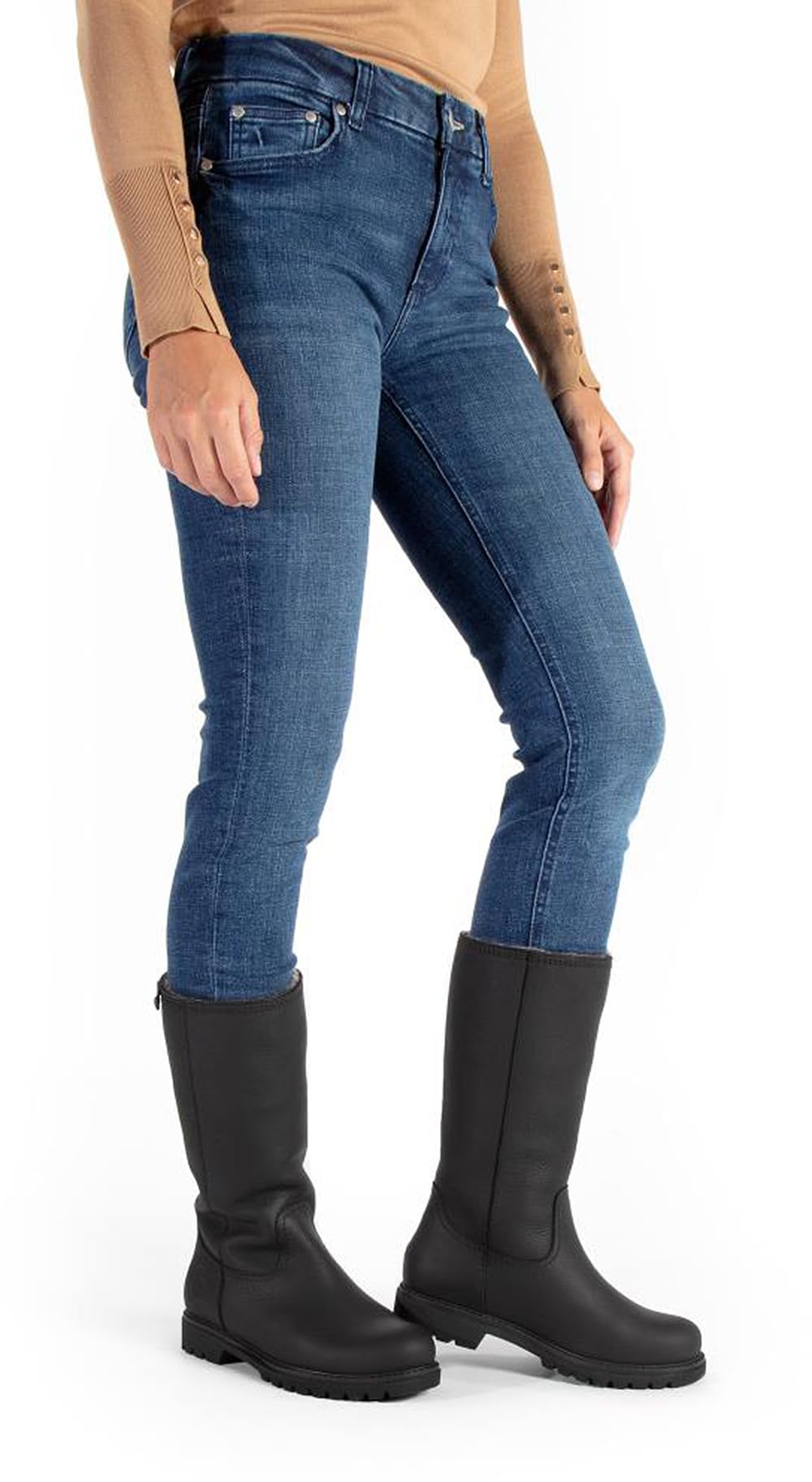 Panama Jack Bambina Igloo Damen Warm gefüttert Schlupfstiefel Langschaft Stiefel & Stiefeletten