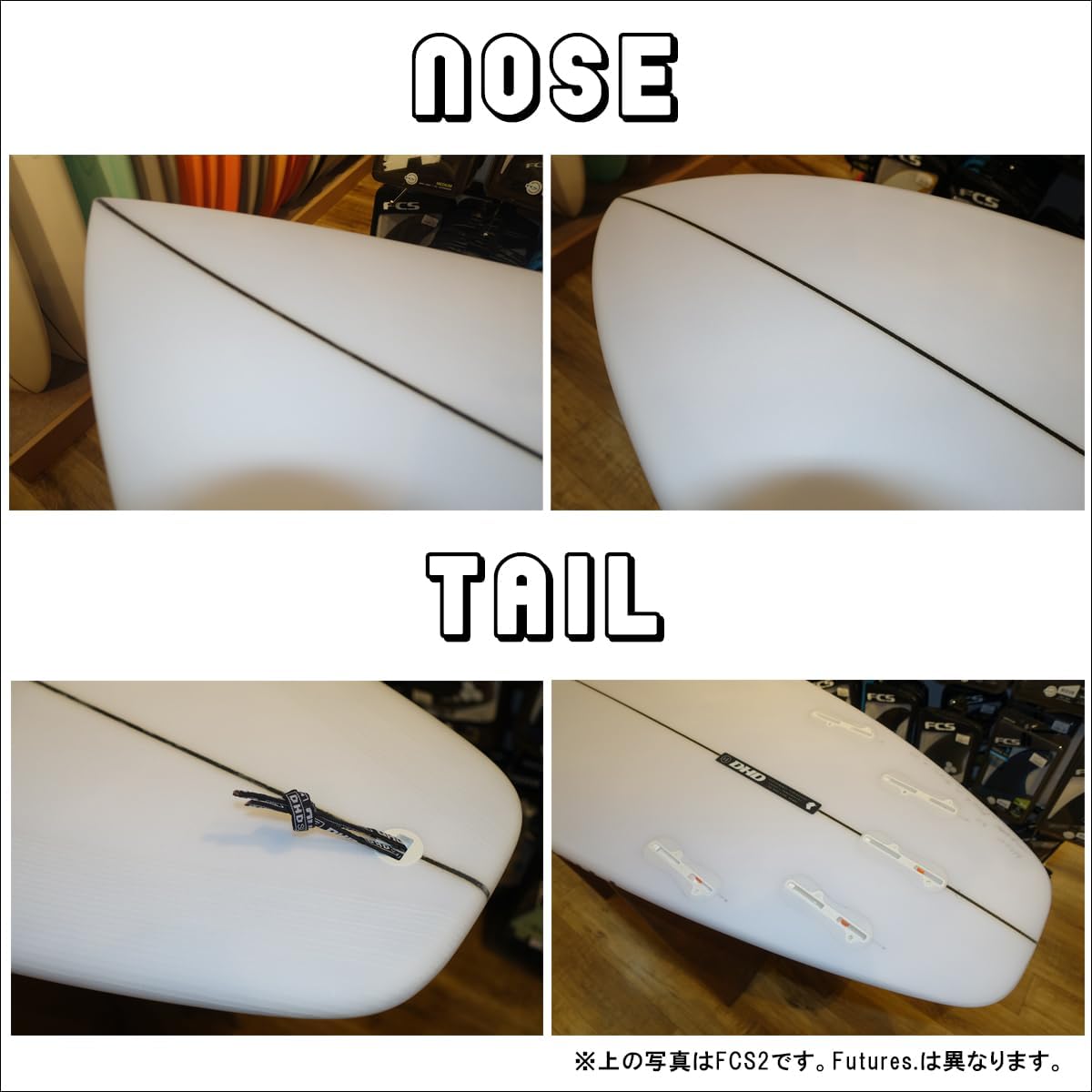 DHD PHOENIX ショートボード 5'5 DHD PHOENIX ショートボード 5'5