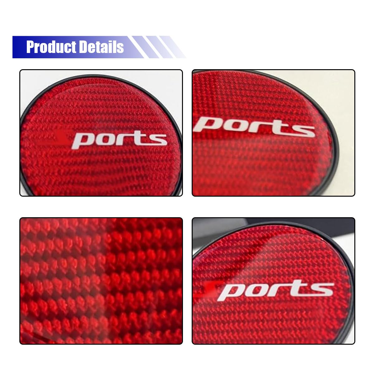 2PCS Car Cup Holder Coaster 2 85 Inch Carbon Fiber Cup Holder Insert Coaster Pad Non-Slip Embedded Cup — view 4