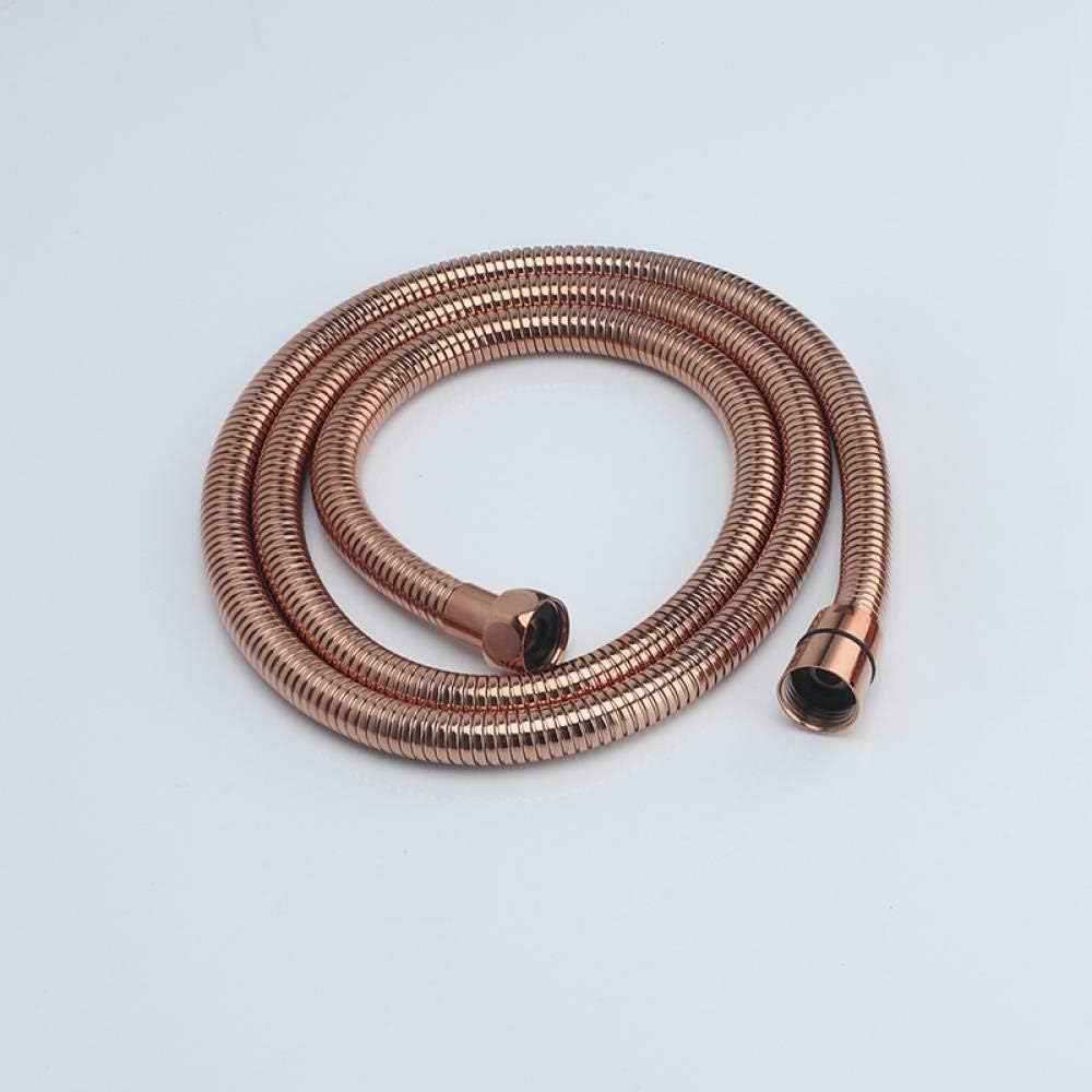 Toilet Bidet Faucets Rose Gold Brass Single Cold Bathroom Toilet Shower Blow-fed Spray Gun Nozzle Bidet Faucet Bathroom Hardware-Hose 1.5M