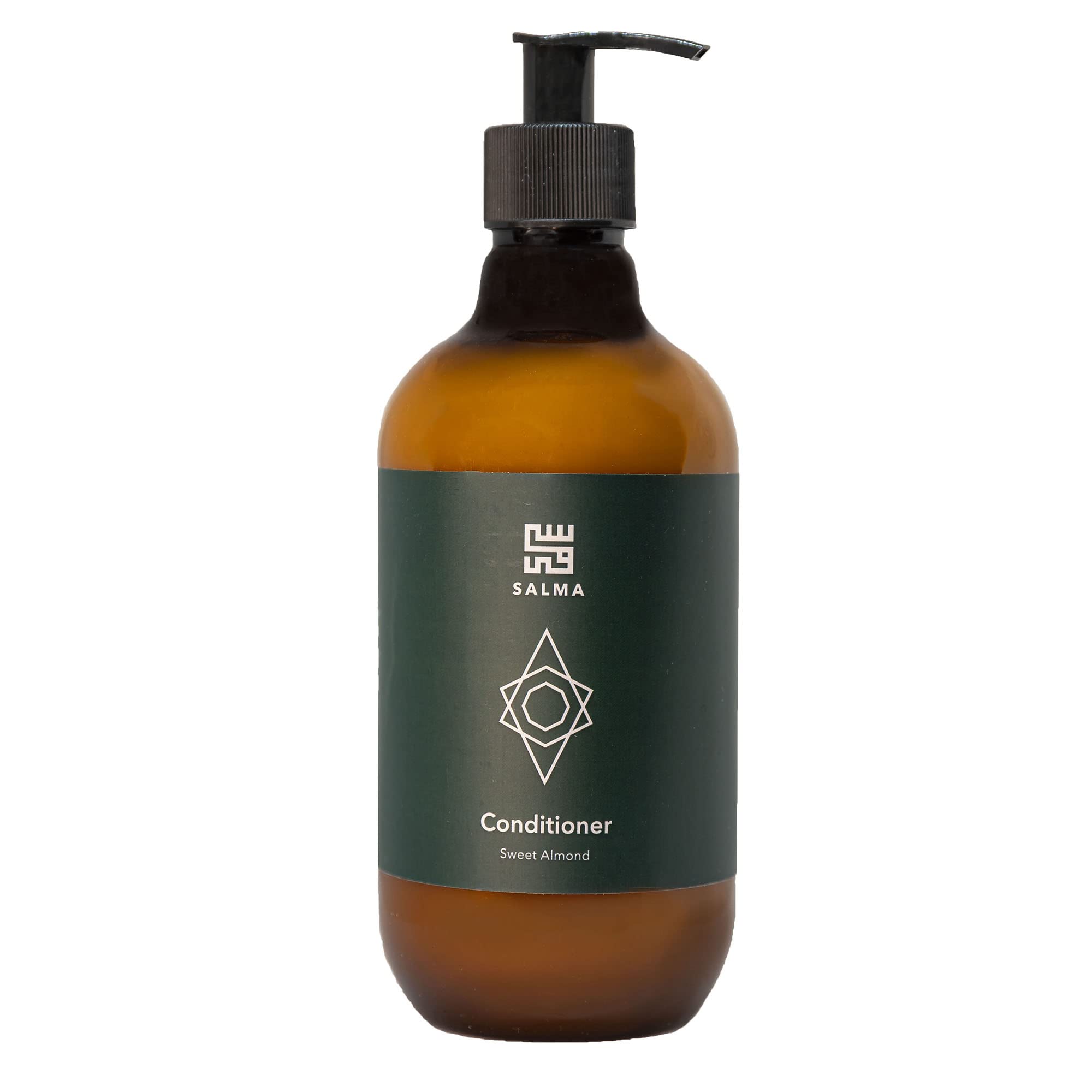 Salma Intensive Hydration Conditioner 500ml – Softens & Detangles Hair, Lightweight Formula with Sweet Almond Oil, Protection from Damage, Hydrates, Long-Lasting Fresh Scent (Sweet Almond)