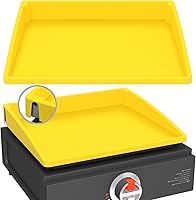 Vista 22 de Cubierta de parrilla de silicona para Blackstone - 36 pulgadas de cobertura verdadera y completa, resistente de grado alimenticio, tapete protector