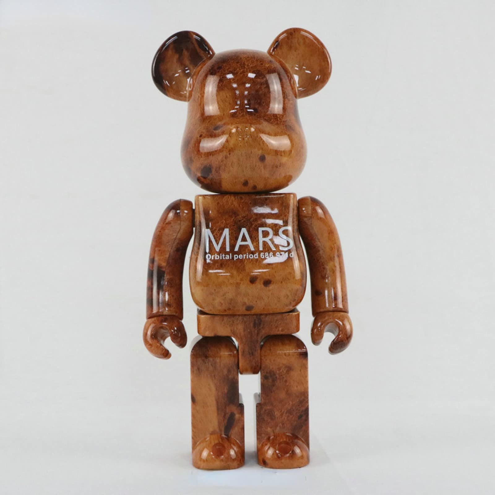 MARS BE@RBRICK bearbrick 100% ＆ 400% IPKIKI Fashion Bearbrick, 400% Mars Violent Bear Building Blocks