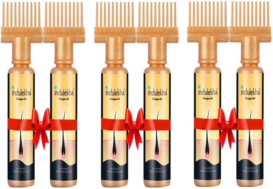 Indulekha Bhringa Hair Oil 100ml pack 6
