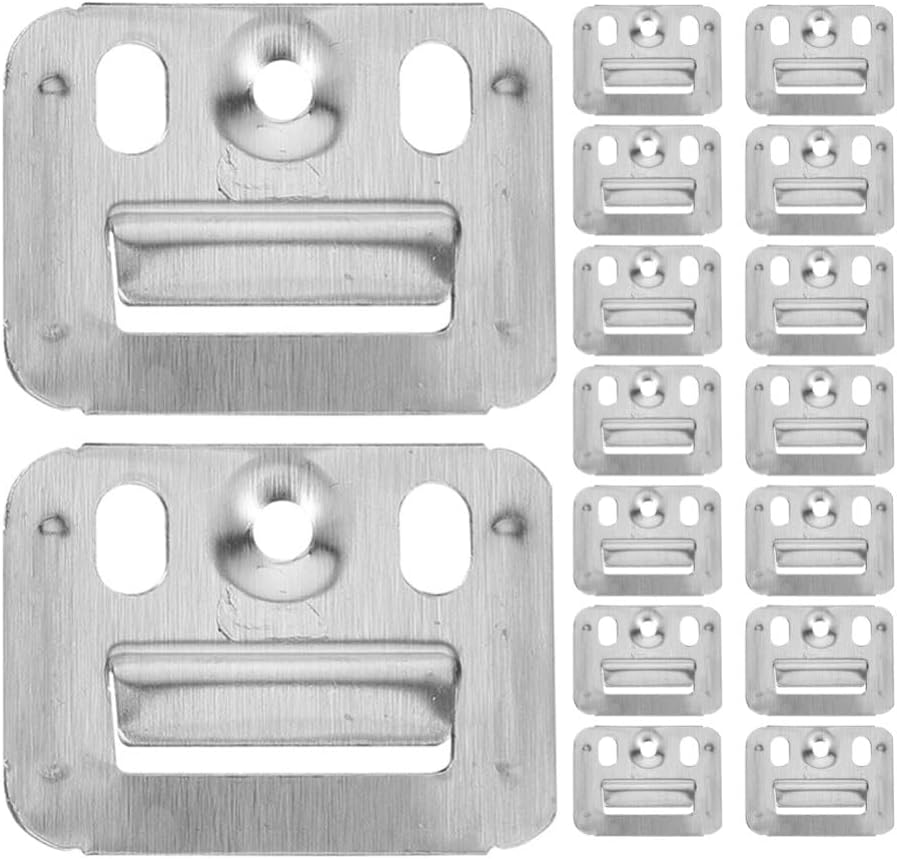 300pcs Stainless Steel Wall Panel Clamps Clamp for Woodworking Integrated Panel Connector