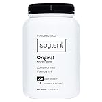 Soylent Complete Nutrition Meal Replacement Protein Powder, Original - Plant Based Vegan Protein, 39 Essential Nutrients - 36.8oz