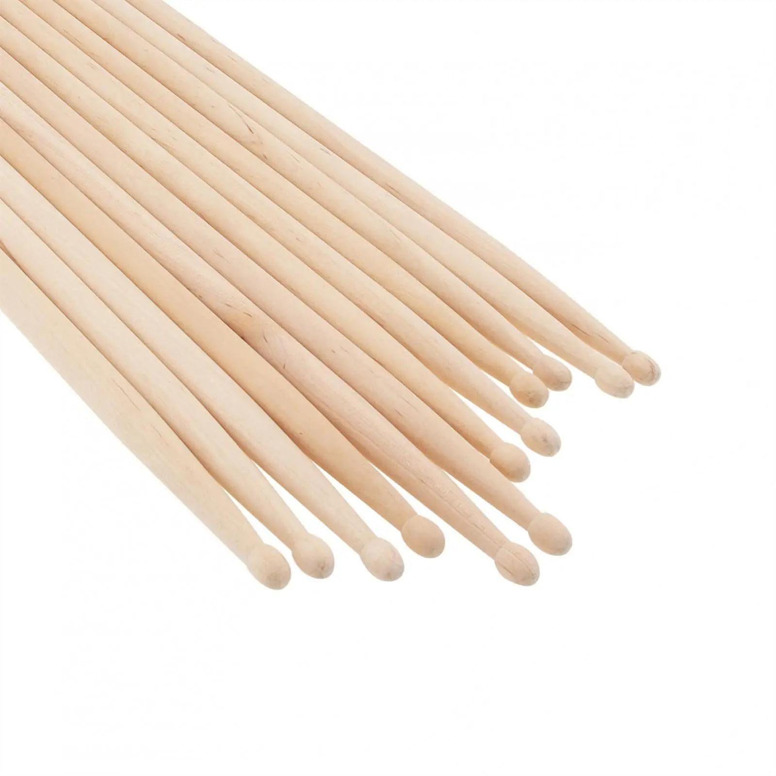 6 Paar Klassische, Langlebige 5A-Drumsticks Aus Ahornholz Für Jazz-Drum-Übungs-Drumsticks Schlagzeug Sticks Set