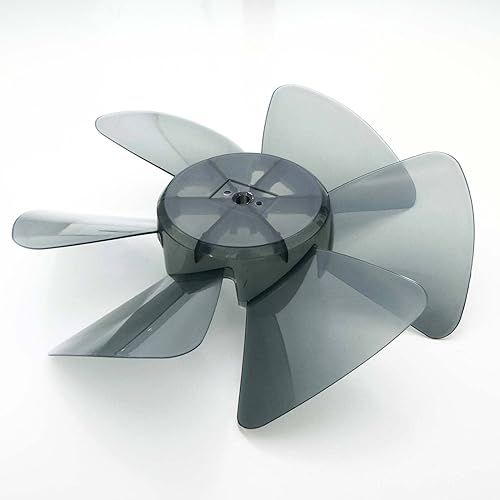 Miniatura 4 de YOOJIA Cuchilla de ventilador silenciosa de plástico universal con cubierta de tuerca de repuesto para ventilador de mesa de ventilador de pedestal
