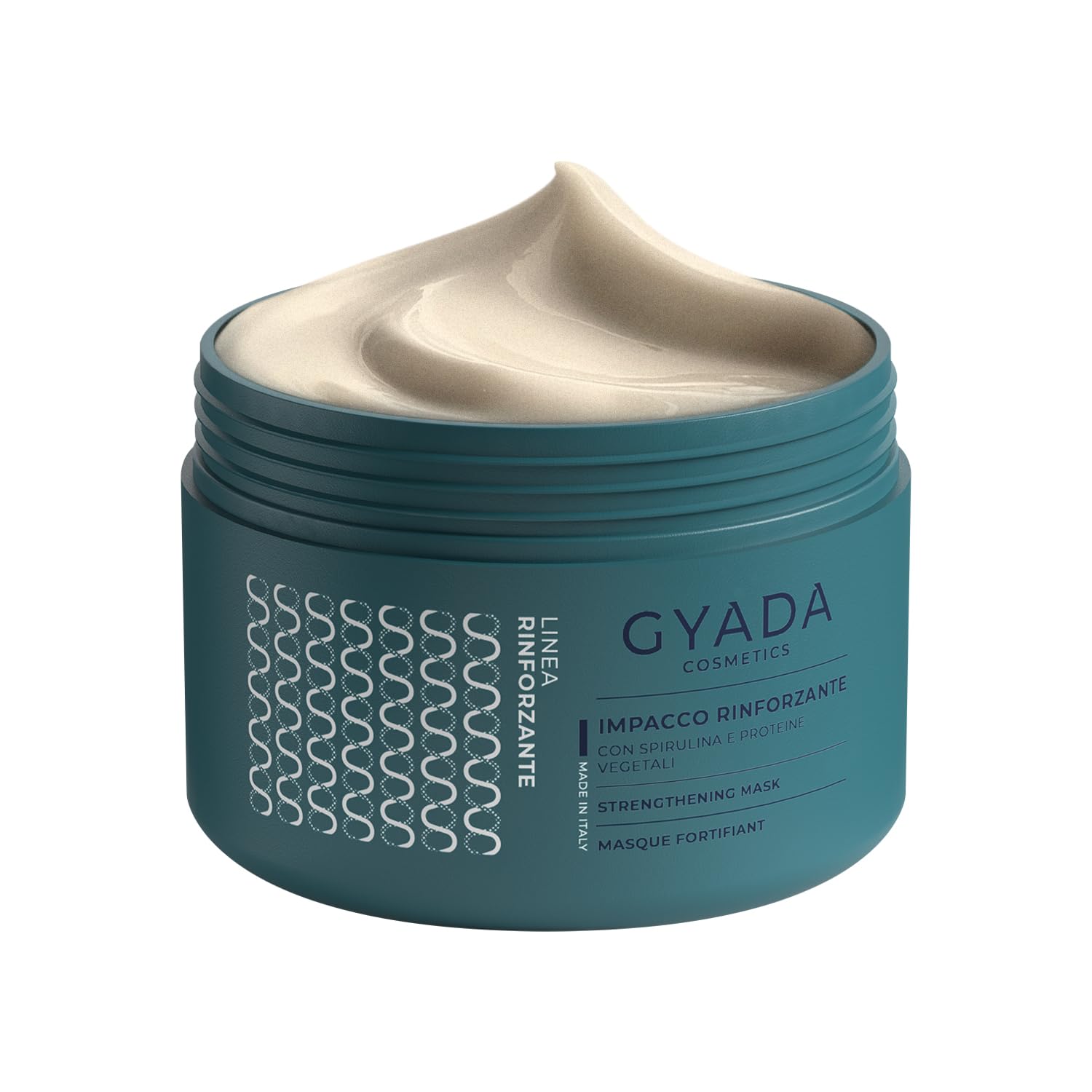 GYADA COSMETICS, Impacco Capelli Rinforzante con Spirulina