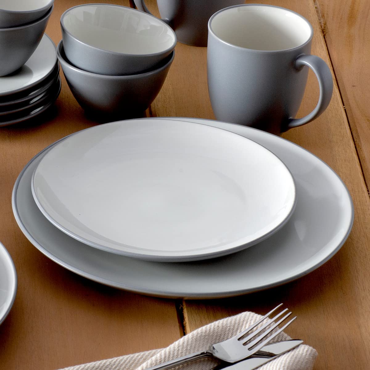 Amazon.com | Noritake Colorwave Slate 20-Piece Dinnerware Set
