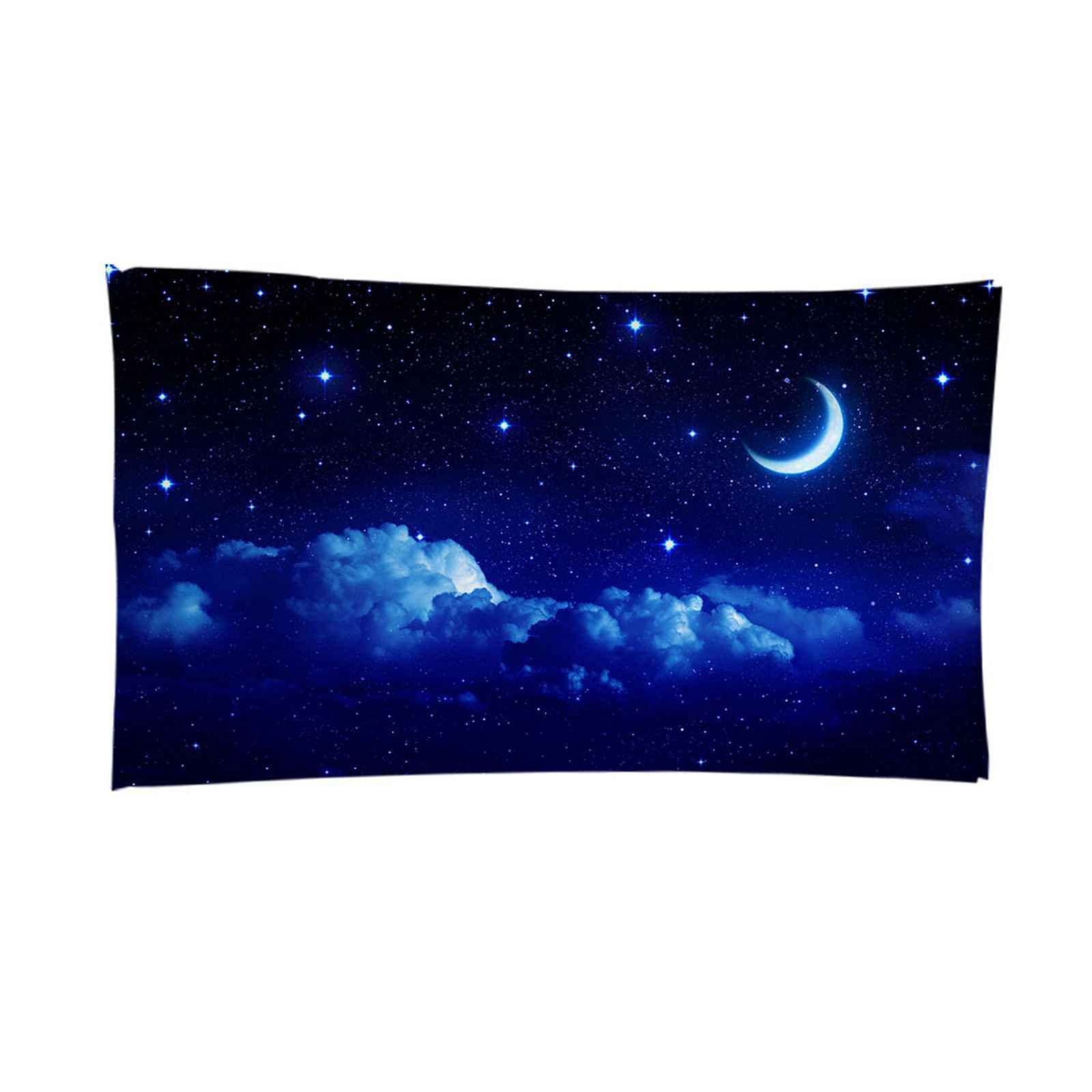 Serviettes De Plage 150x200cm Ciel Étoilé De La Lune 3D Serviettes De Bain Microfibre Anti Sable Grande Taille Garçon Fille Enfant Drap De Plage pour Piscine Vacance De Voyage À La Plage