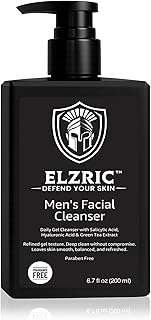 Limpiador facial para hombres – Suave exfolia...