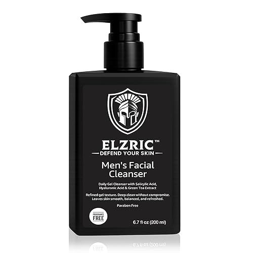 Men's Facial Cleanser – Exfoliating Face Wash for Oily, Breakout-Prone