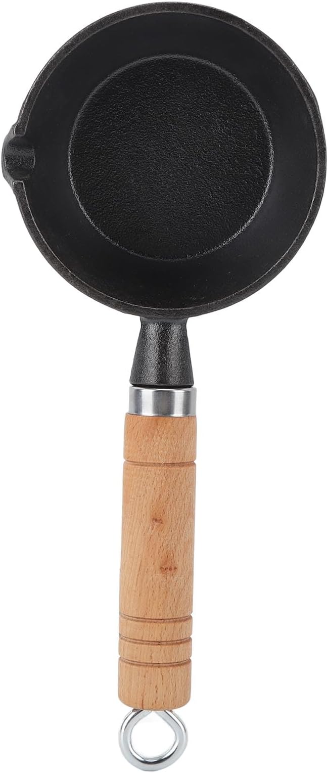 Cast Iron Skillet, Nonstick Frying Pan with Uniform Heating and Easy Release for Cooking, 8 Inch (11 * 5cm)