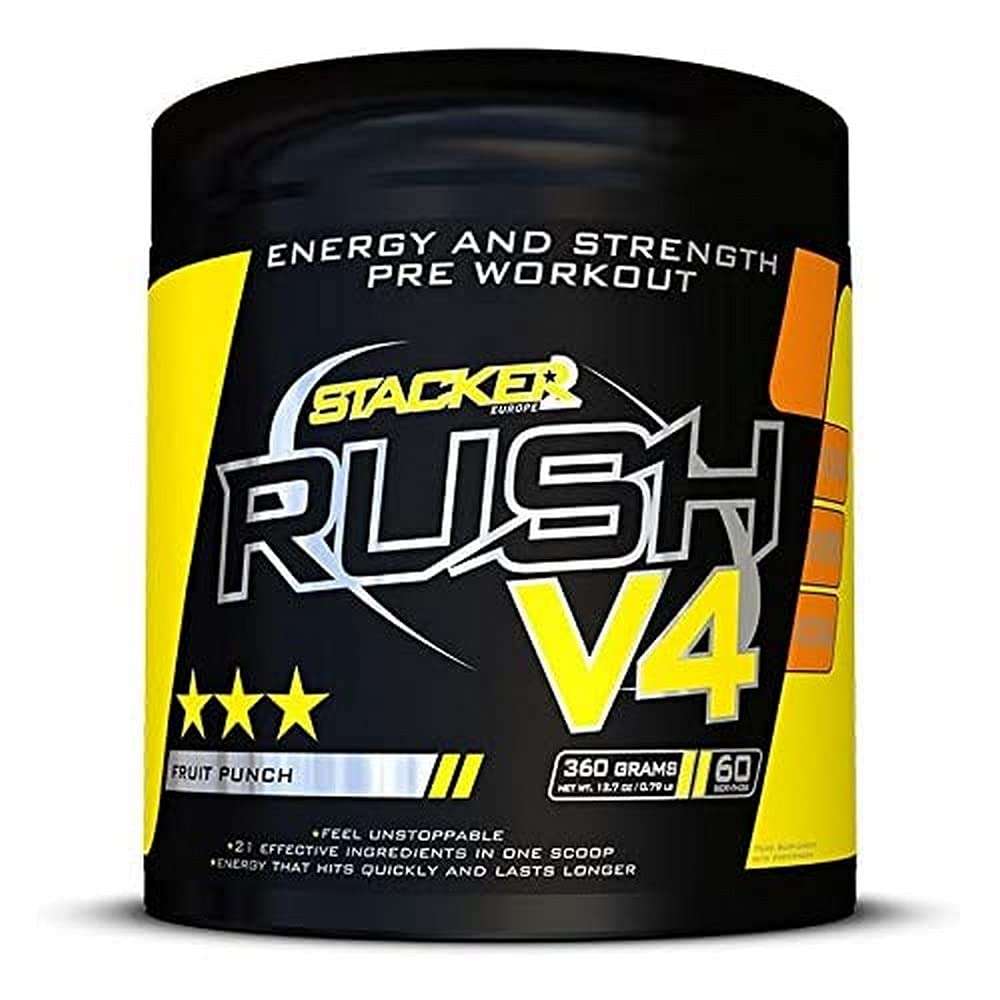 Rush V4 Pre-Workout Booster, Cola