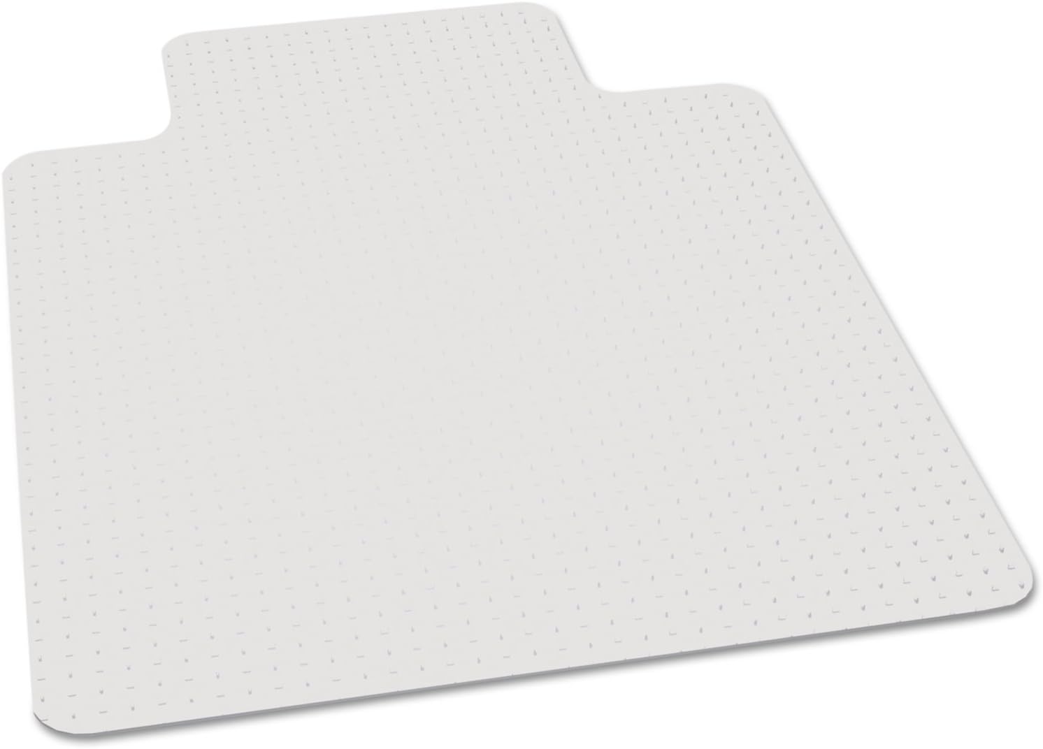 ES Robbins Natural Origins Chair Mat with Lip for Carpet, 45 X 53, Clear