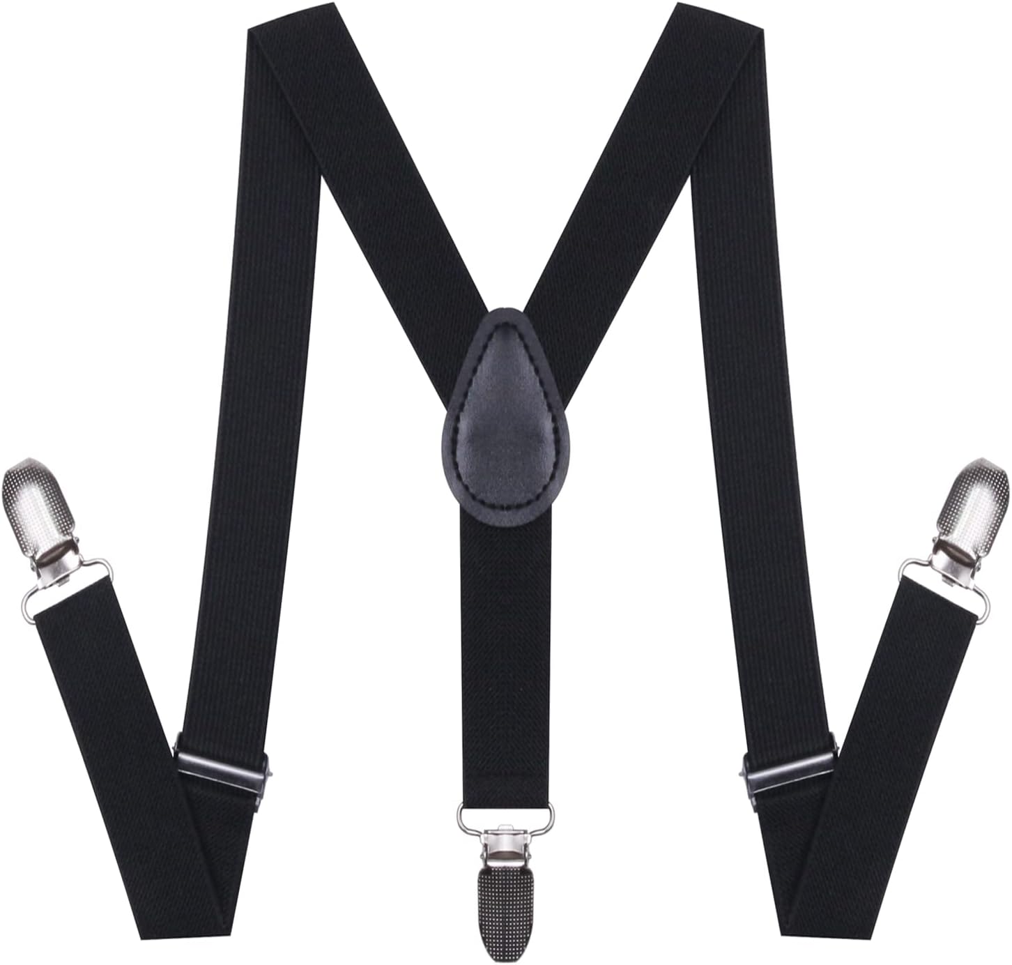 Kids Toddler Suspenders and Bow Tie for Boys - Adjustable Elastic Y-Back Design with Strong Metal Clips - Image 4