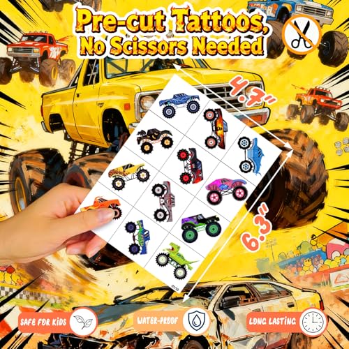 UNQFELENS 120 PCS Monter Truck - Image 4