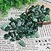 Acxico 200g Natural Green Jade Loose Stone Freefrom Beads Tumbled Gemstone Chip