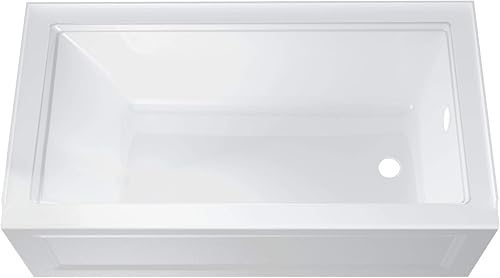 Miniatura 2 de American Standard 2545102.02 Town Square S 60"x30" Bañera de drenaje derecho en blanco