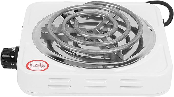 Estufa Eléctrica Portátil de Acero Inoxidable 1000W 110V miniatura 7
