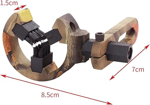 Miniatura 6 de SOPOGER Juego de flechas de tiro con arco, brocha para batidor, soporte para flechas para arco compuestoarco recurvo, caza objetivo disparo mano