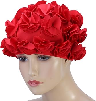 Fashion Flower Swim,Long Hair Swimming 