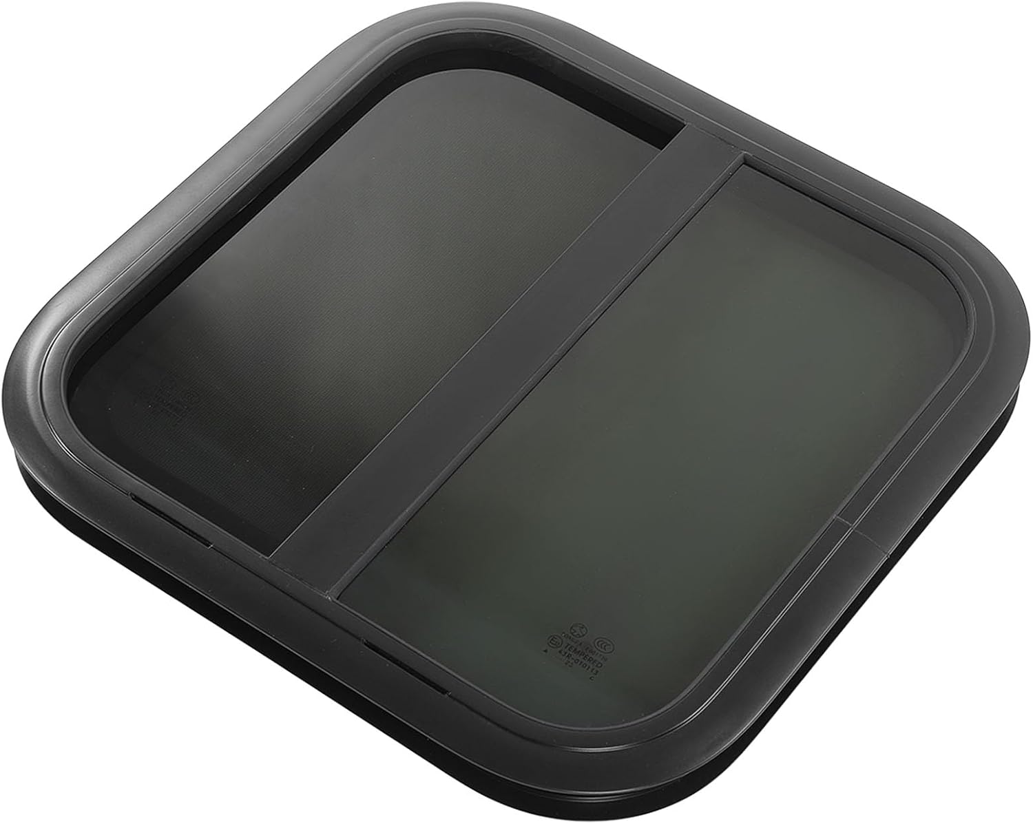 Pongnas RV Rounded Sliding with Screen for Trailer and Mobile Home, Design (for Wall Thickness: 38 to 43mm)