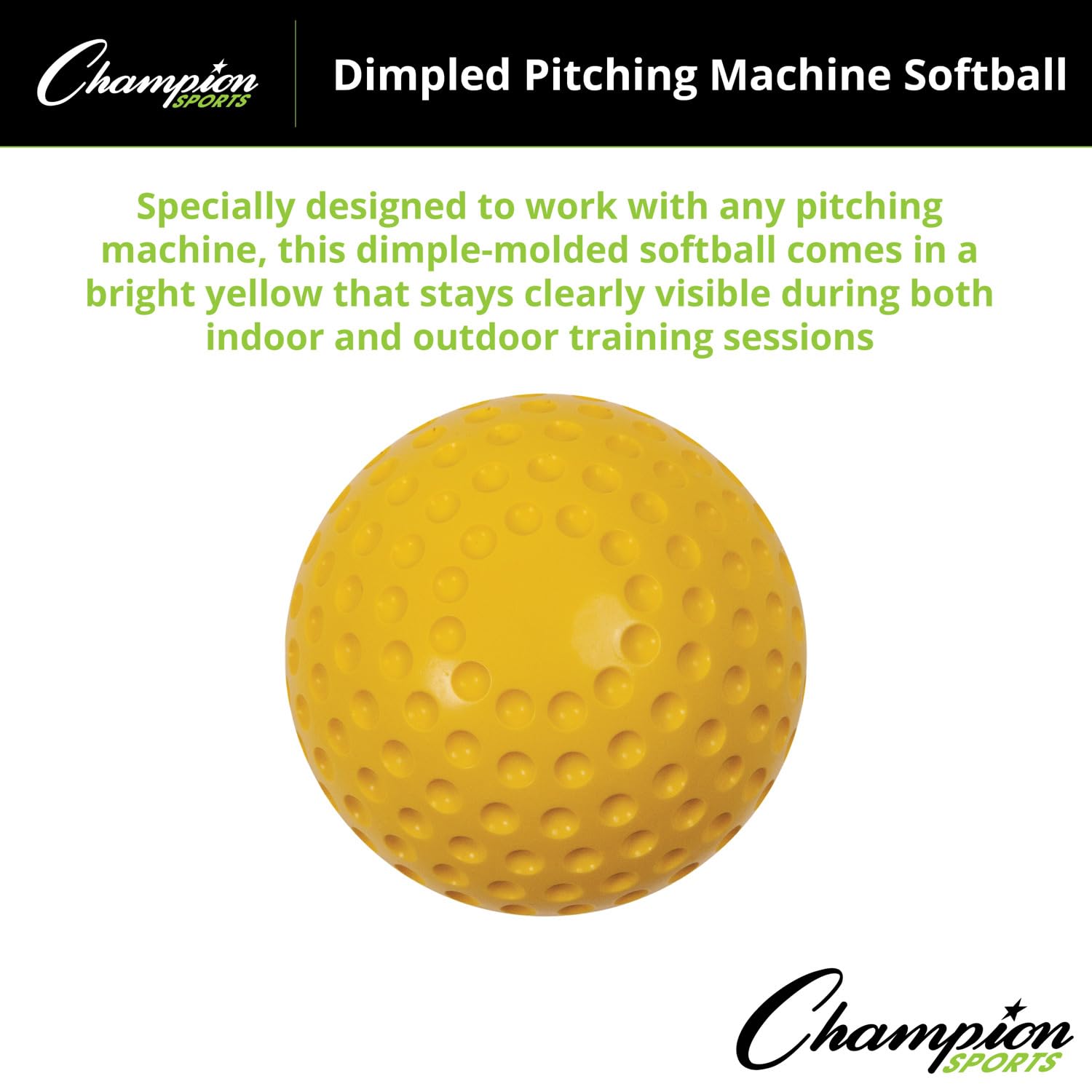 Champion Sports Pitching Machine Softball