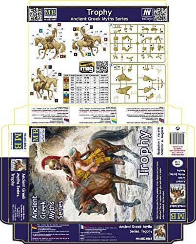Master Box 24069-1/24 Ancient Greek Myths Series. Trophy Scale Model Plastic