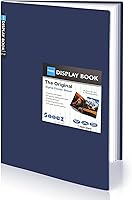 Vista 17 de Sooez Portafolios de arte de 11 x 17 pulgadas, carpeta grande con 30 bolsillos y hojas interiores negras, 60 páginas, libro de presentación de 11 x