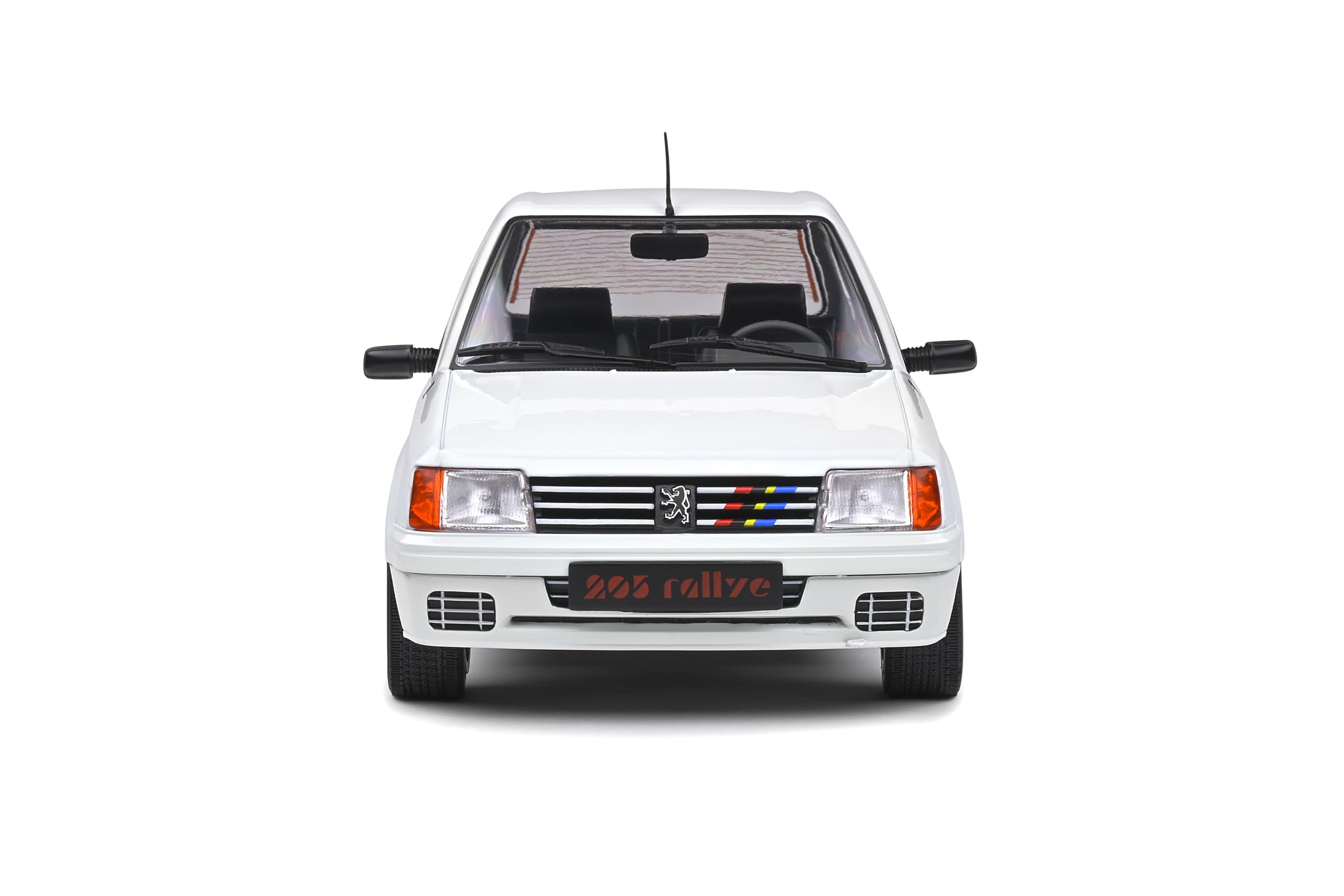 Solido 421184400 - Maqueta de Coche Peugeot 205 Rallye 1987 421184400-1 (Escala 1:18), Color Blanco