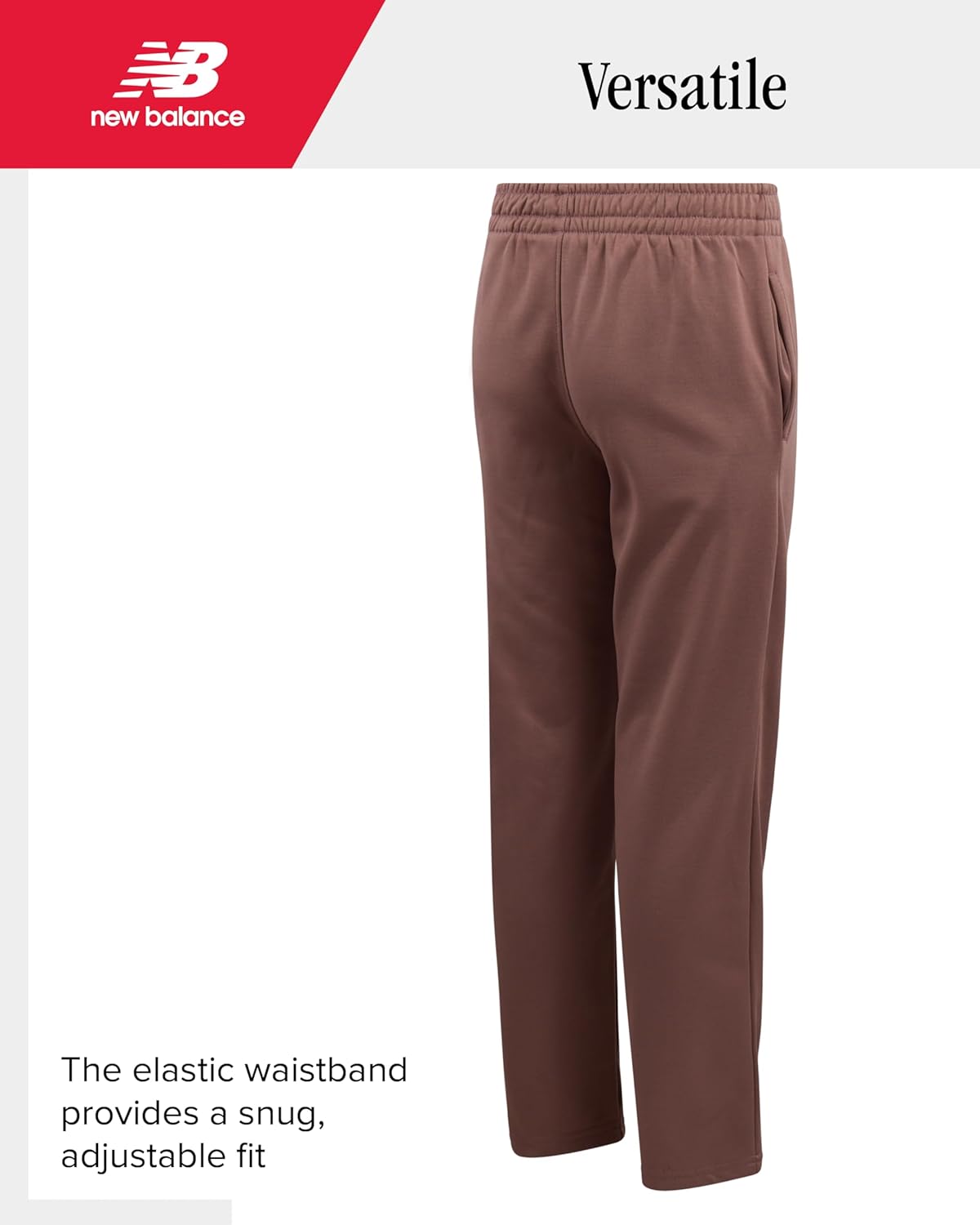 New Balance Boys Pants Set - 2 Piece Tech Fleece Boys Quarter Zip Pullover and Jogger Sweatpants with Pockets (Sizes: 8-16) - Image 6