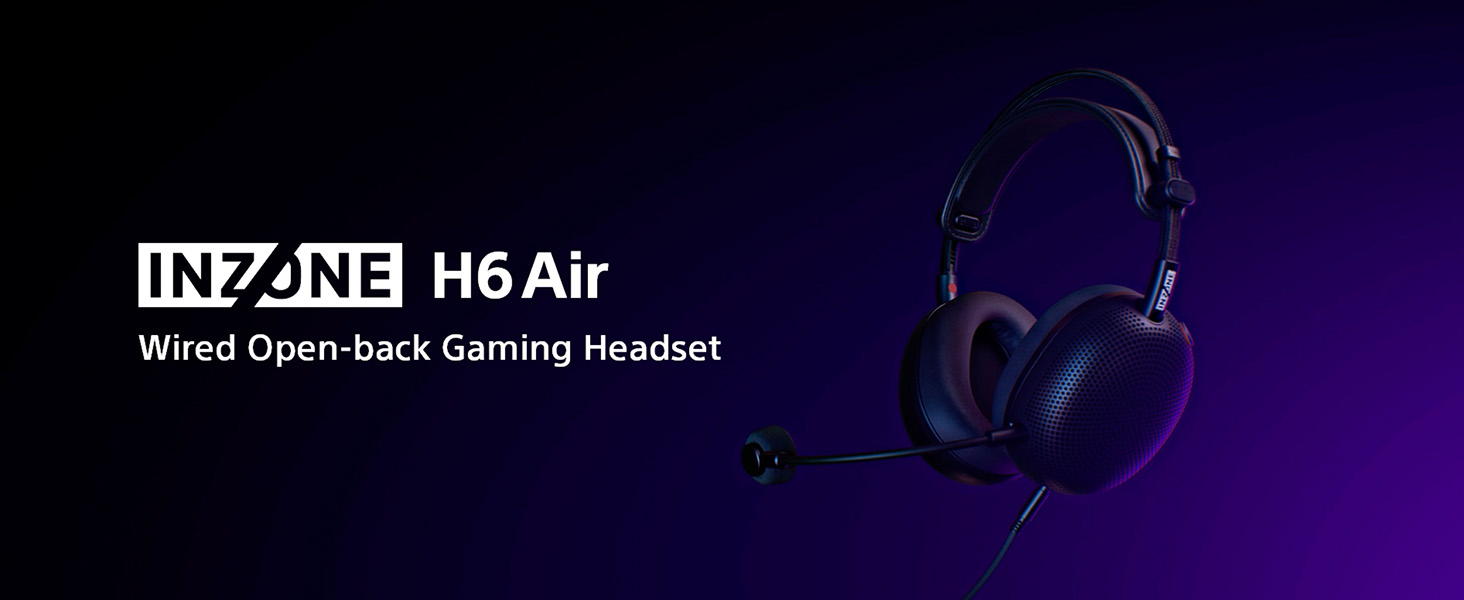 Amazon.com: Sony INZONE H6 Air Open-Back Wired Gaming Headset for