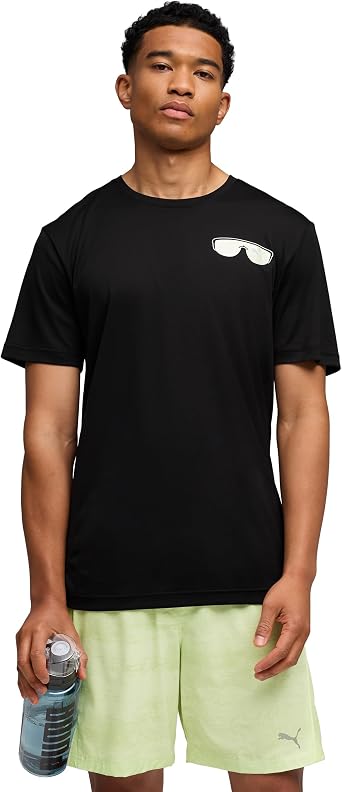 PUMA M Run Nitro Graphic Tee Üniseks Yetişkin
